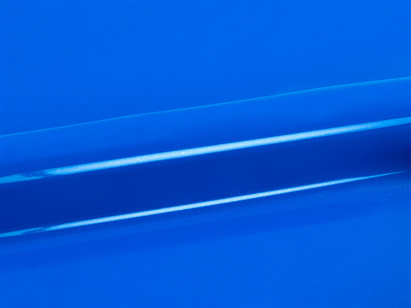N ° 1 ROLL 30x50 of P.S. FILM A0027 FLUO BLUE. Thermo transferable sheet in SISER vinyl
