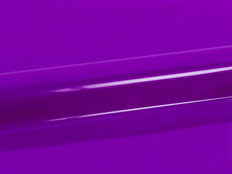 N ° 1 ROLL 30x50 of P.S. FILM A0072 FLUO PURPLE. Thermo transferable sheet in SISER vinyl