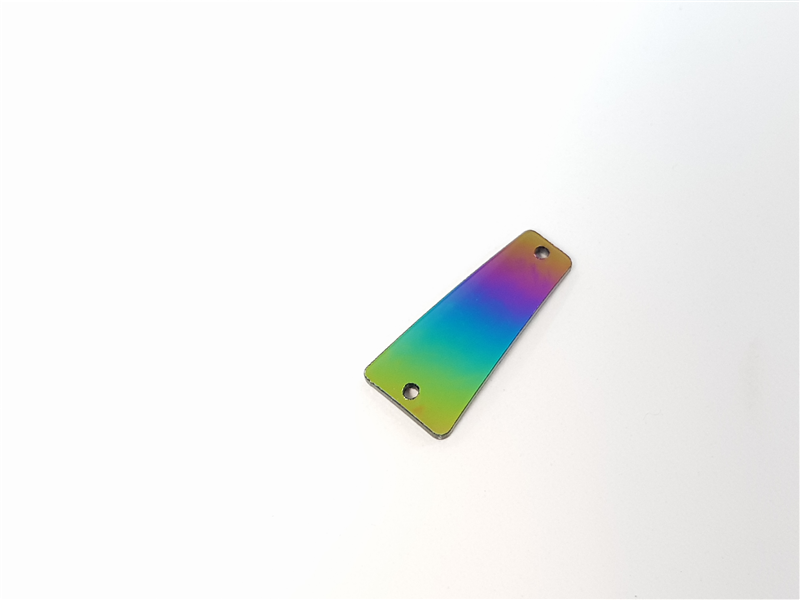 SPECCHIETTI DA CUCIRE FORMA P11 11X27 mm RAINBOW