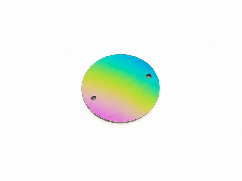 SPECCHIETTI DA CUCIRE TONDO 20 mm RAINBOW