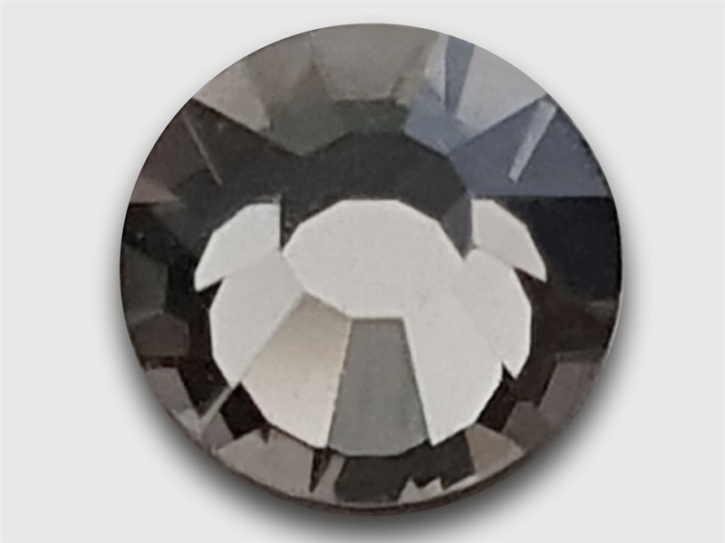 RHINESTONE SQ  SS6 LIGHT BLACK DIAMOND