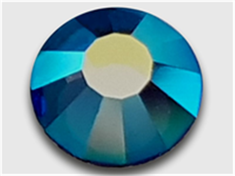 RHINESTONE SQ  SS16 SAPPHIRE AB