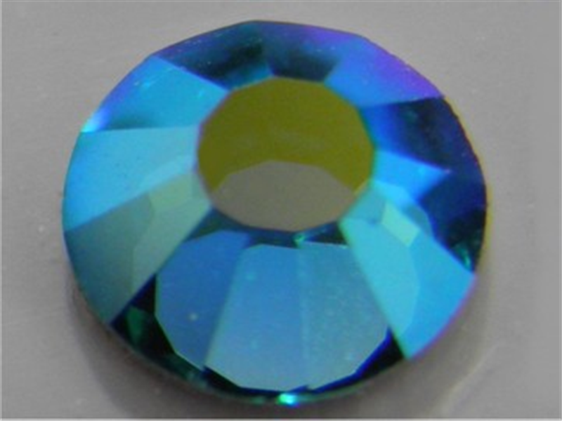 RHINESTONE SQ  SS20 BLUE ZIRCON AB