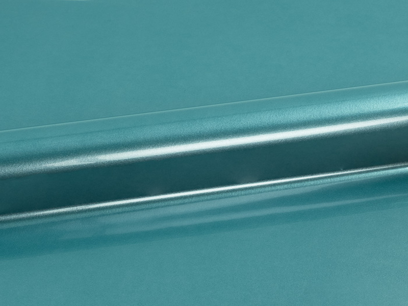 1 mt of P.S. FILM A0106 TEAL . Thermo transferable vinyl sheet SISER