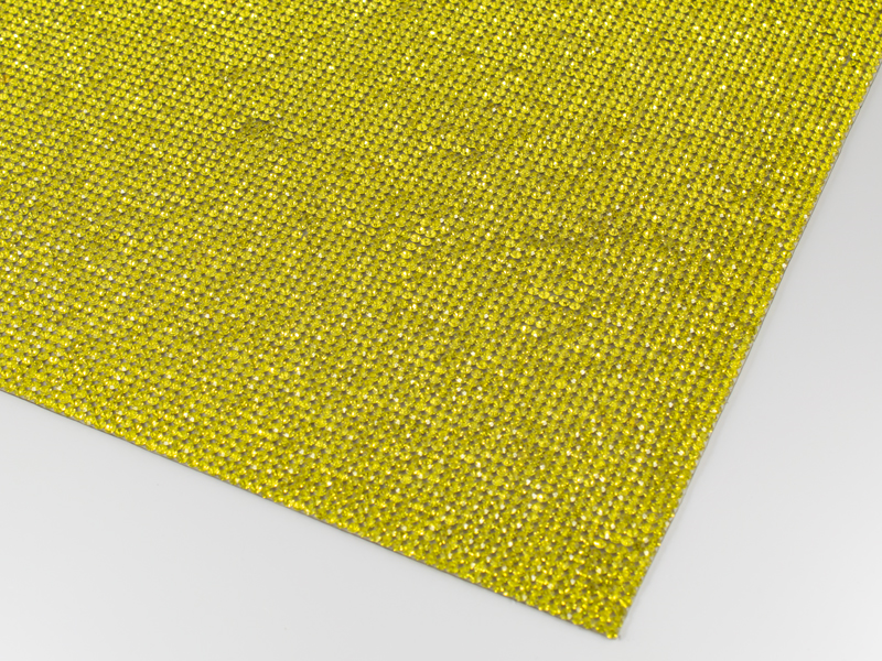 CRYSTAL MESH SS12 CITRINE