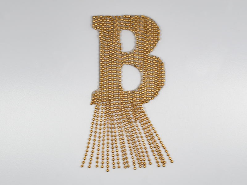 METAL CHAIN SHAPE 02 B GOLD