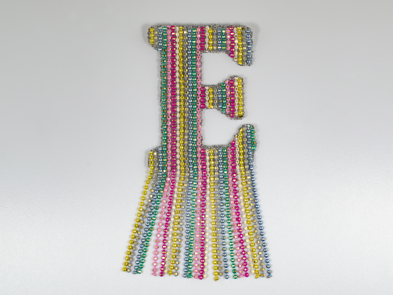 METAL CHAIN SHAPE 05 E MULTICOLOUR