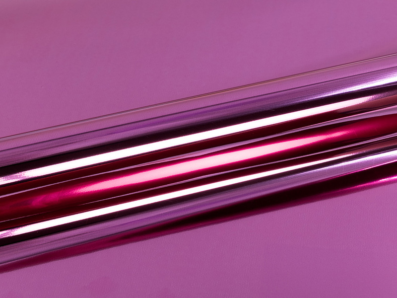 1 m of METAL MT0008 PINK. Thermo transferable polyurethane sheet SISER