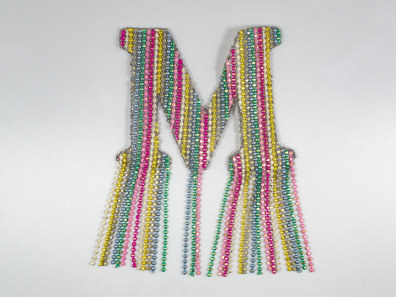 METAL CHAIN SHAPE 13 M MULTICOLOUR