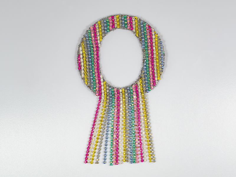 METAL CHAIN SHAPE 15 O MULTICOLOUR