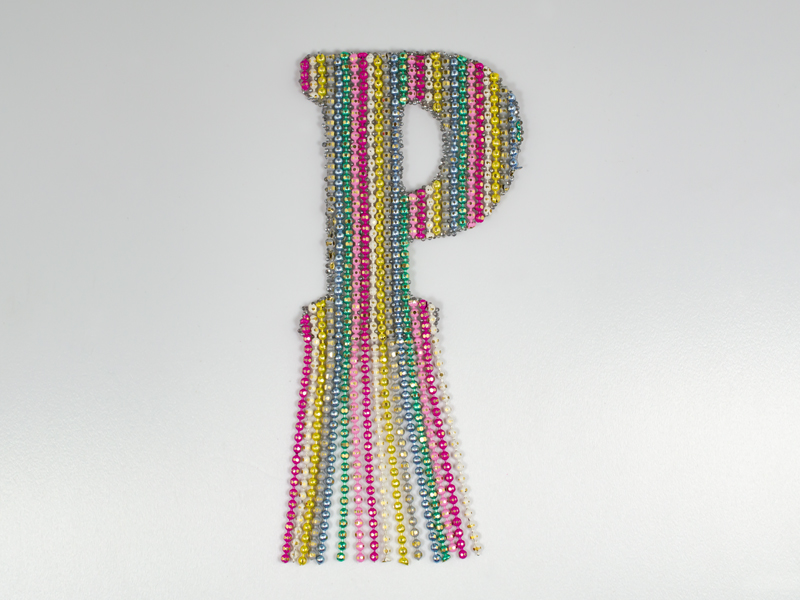 METAL CHAIN SHAPE 16 P MULTICOLOUR