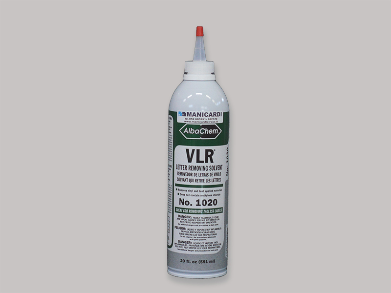 VLR LETTER REMOVING SOLVENT