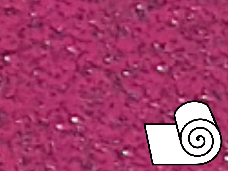 1 mt of POLI-FLEX GLITTER 433 PINK. Thermo transferable vinyl sheet POLI-TAPE
