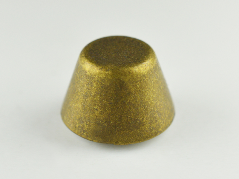 CONVEX STUD "A" CUP 8 MM ANTIQUE GOLD