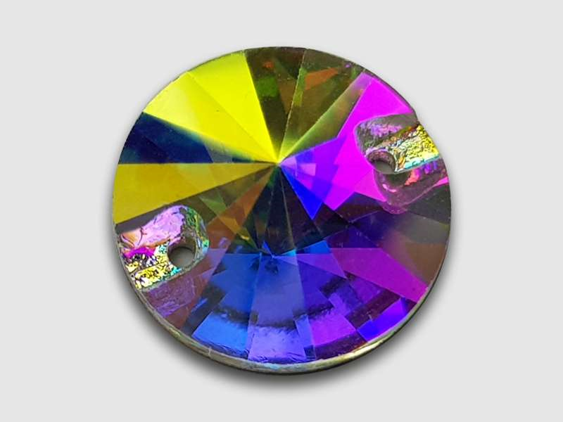 LUXURY RIVOLO 16 MM CRYSTAL AB