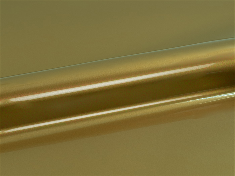 1 m of P.S. EXTRA FILM N0020 GOLD. Thermo transferable vinyl sheet SISER
