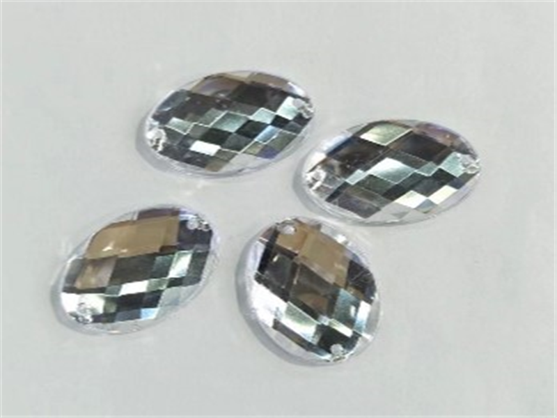 ELLIPSE 8X10 MM CRYSTAL PACKAGE OF 300 PCS