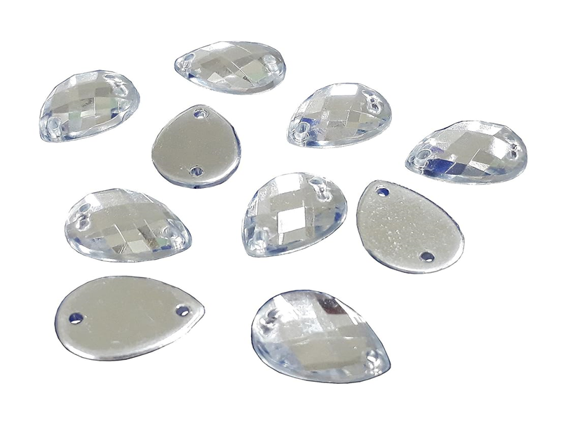 TEARDROP 6X10 MM CRYSTAL PACKAGE OF 300 PCS