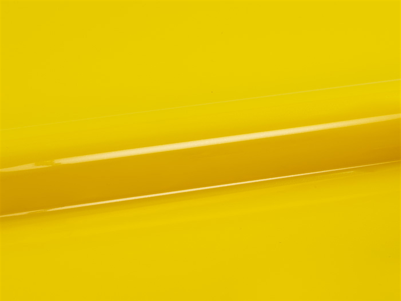 5 m of P.S. EXTRA FILM N0003 LEMON. Thermo transferable vinyl roll SISER