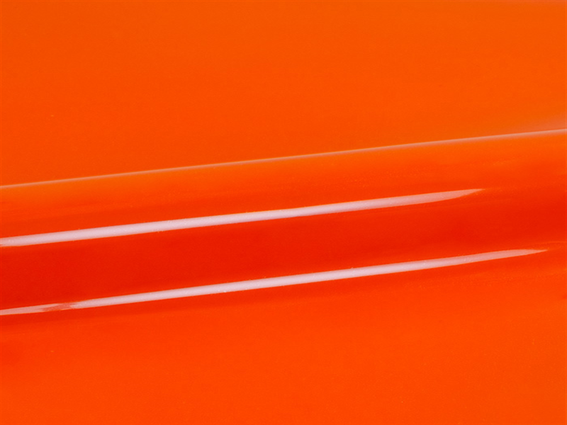 5 m of P.S. EXTRA FILM N0006 ORANGE. Thermo transferable vinyl roll SISER