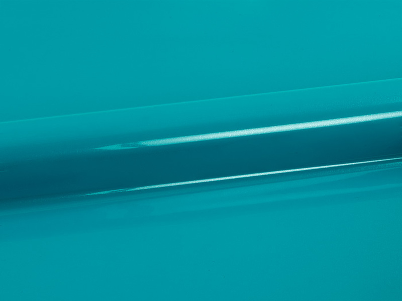 1 m of P.S. EXTRA FILM N0066 OCEAN BLUE. Thermo transferable vinyl sheet SISER