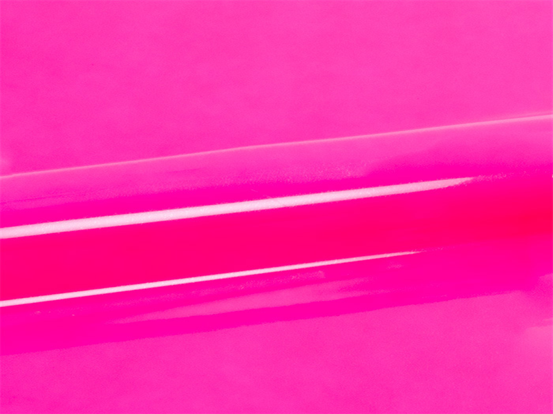 5 m of P.S. EXTRA FILM N0024 FLUORESCENT PINK. Thermo transferable vinyl roll SISER